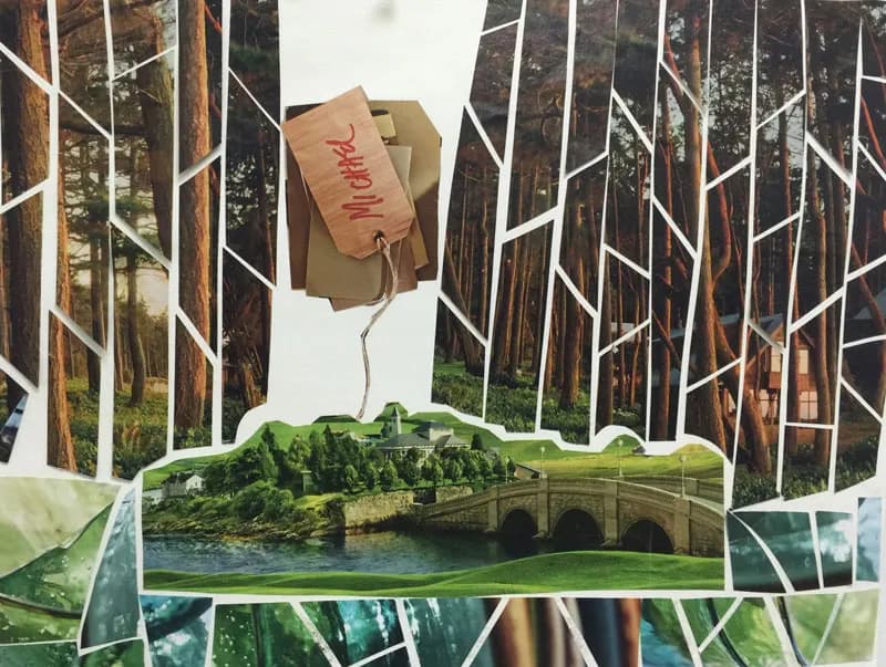 art work of visual art student